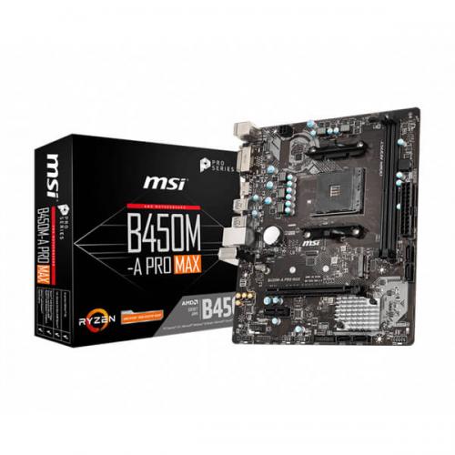 Msi B450m-a pro max motherboard