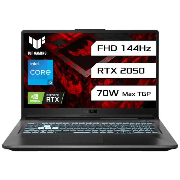 Asus TUF Gaming F17 FX706HF-HX018W Laptop