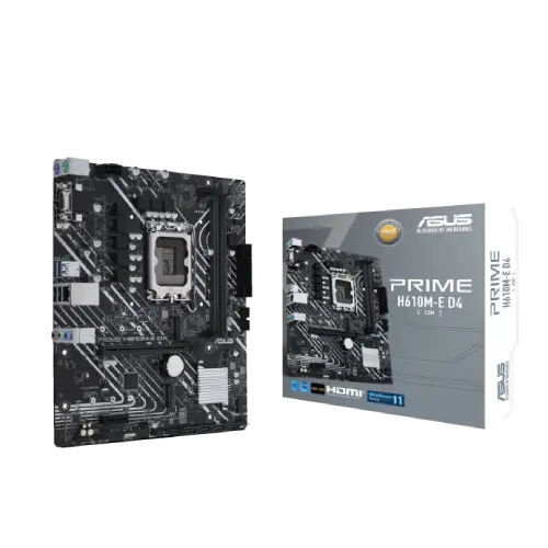 Asus PRIME H610ME-D4-CSM DDR4 LGA 1700 mATX Motherboard