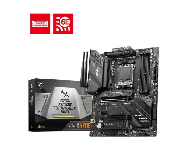 Msi MAG X670E Tomahawk Wifi DDR5 AM5 ATX Motherboard