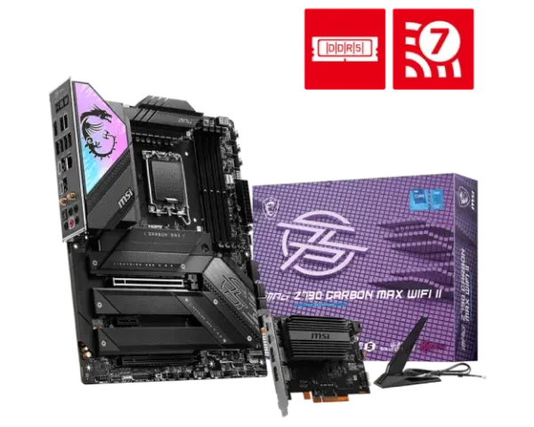 Msi MPG Z790 Carbon Max Wifi II DDR5 LGA 1700 ATX Motherboard