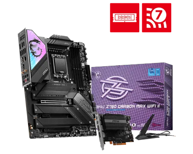 Msi MPG Z790 Carbon Max Wifi II DDR5 LGA 1700 ATX Motherboard