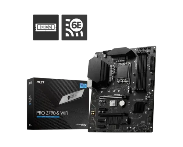 Msi Pro Z790-S Wifi DDR5 LGA 1700 ATX Motherboard