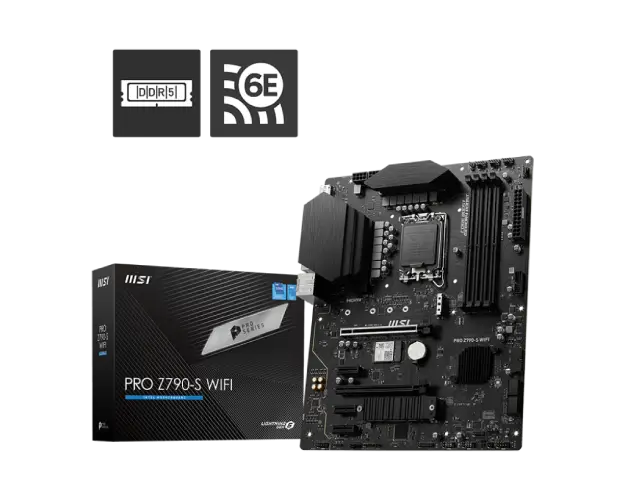 Msi Pro Z790-S Wifi DDR5 LGA 1700 ATX Motherboard