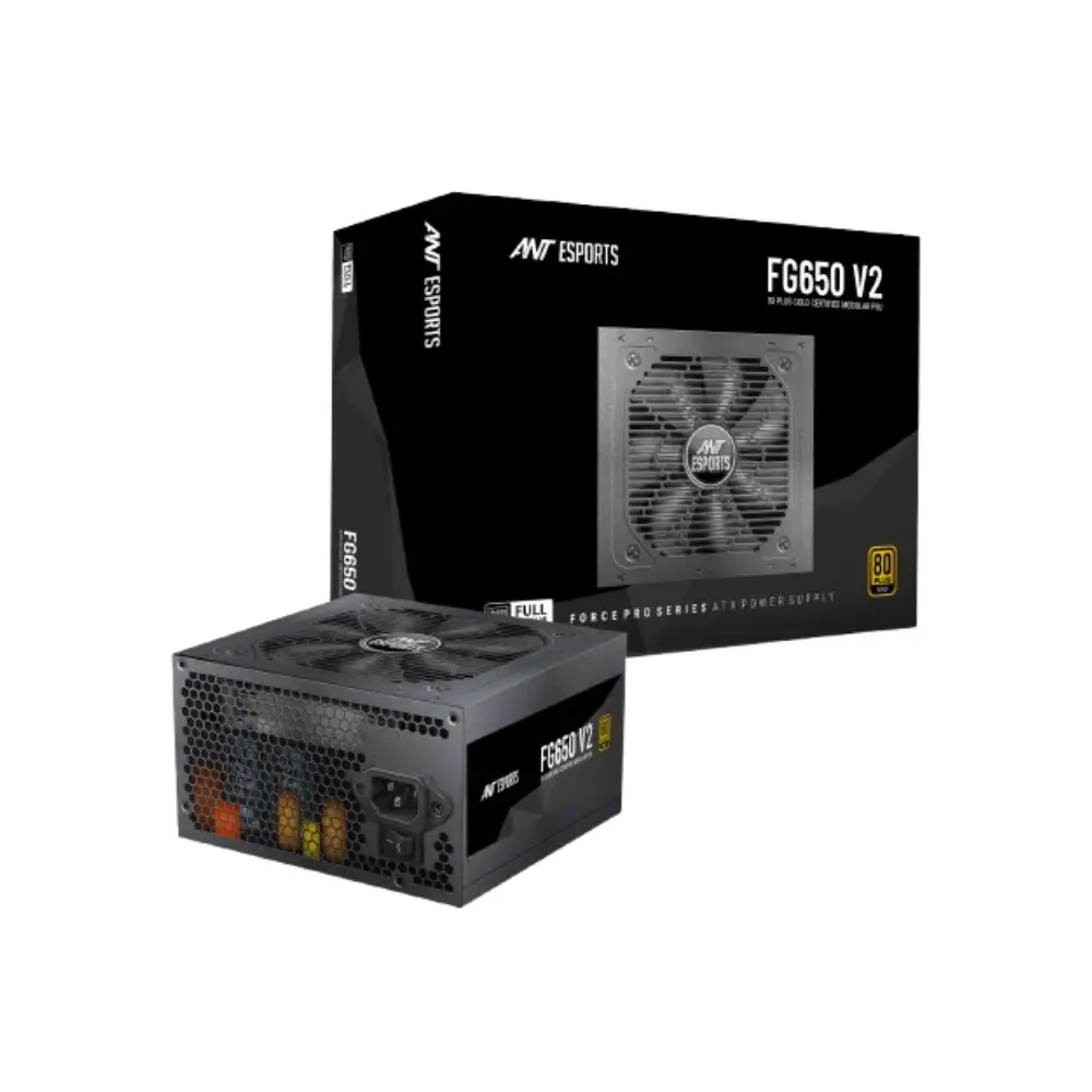 Ant Esports FG650 V2 80 Plus Gold Modular ATX Power Supply