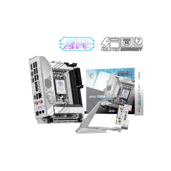 Msi Mpg Z890I Edge Ti WiFi LGA1851 Mini-ITX Motherboard