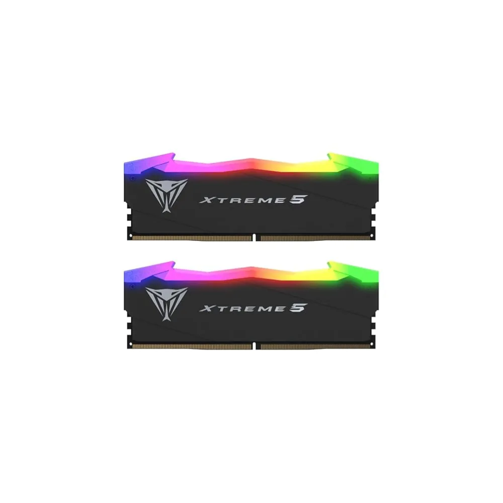 Patriot Xtreme 5 RGB 48GB (24GBx2) DDR5 7600MHz CL36 Memory PVXR548G76C36K 1 Patriot Xtreme 5 RGB 48GB (24GBx2) DDR5 7600MHz CL36 Memory PVXR548G76C36K