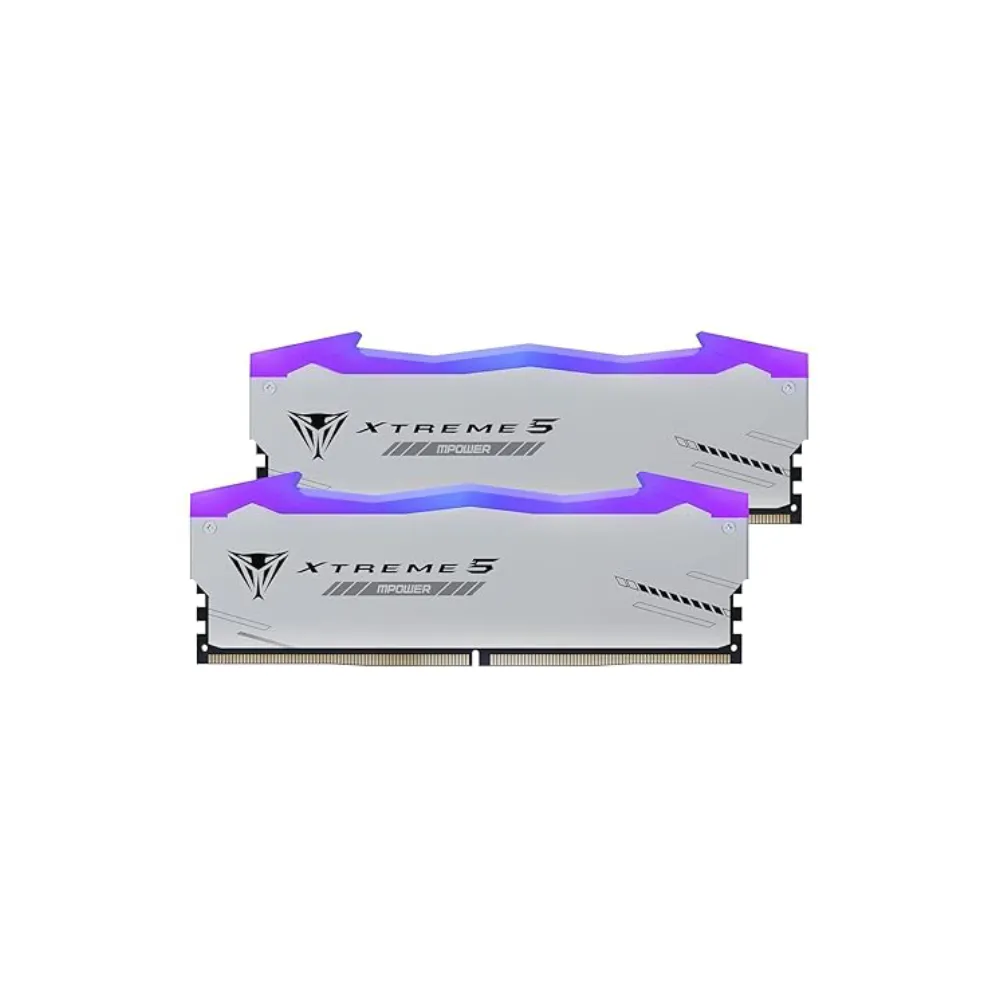 Patriot Xtreme 5 RGB MPower 48GB (24GBx2) DDR5 6400MHz CL32 Memory PVXR548G64C32KM 1 Patriot Xtreme 5 RGB MPower 48GB (24GBx2) DDR5 6400MHz CL32 Memory PVXR548G64C32KM