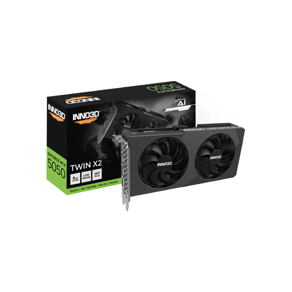 Inno3D GeForce RTX 5050 Twin X2 8GB Graphics Card