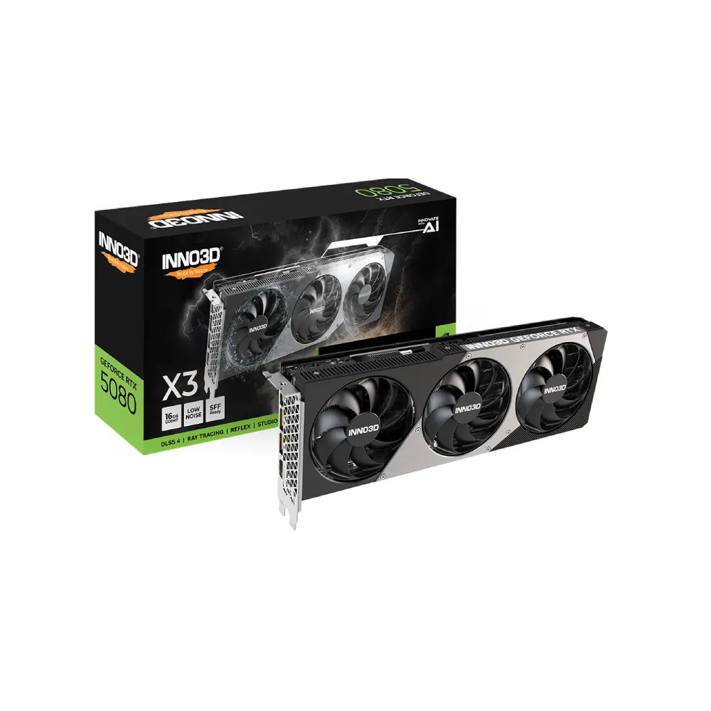 Inno3D GeForce RTX 5080 X3 16GB Graphics Card
