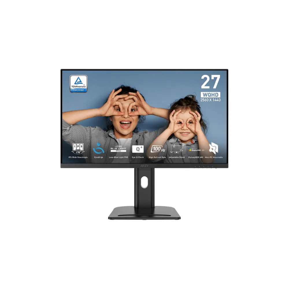 MSI Pro MP273QP E2 27" WQHD (1440p) 100Hz Professional Monitor