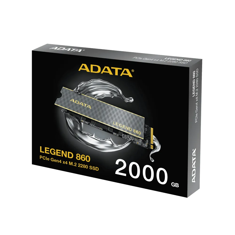 Adata LEGEND 860 2TB PCIe GEN4 NVMe M.2 SSD