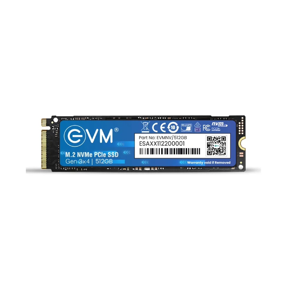 EVM 512GB PCIe Gen3 NVMe M.2 SSD