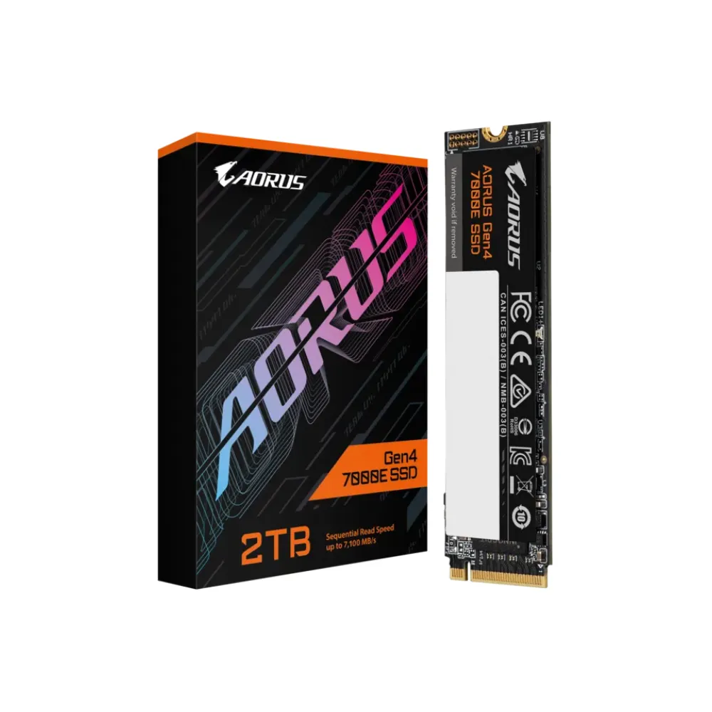 Gigabyte AORUS PCIe Gen4 7000E SSD 2TB AG470E2TB