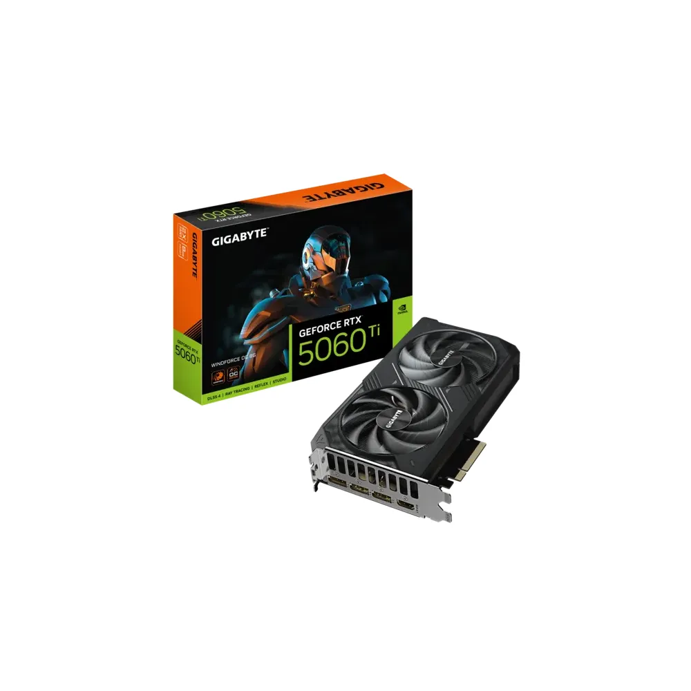 Gigabyte GeForce RTX 5060 Ti Windforce OC 8GB Graphics Card