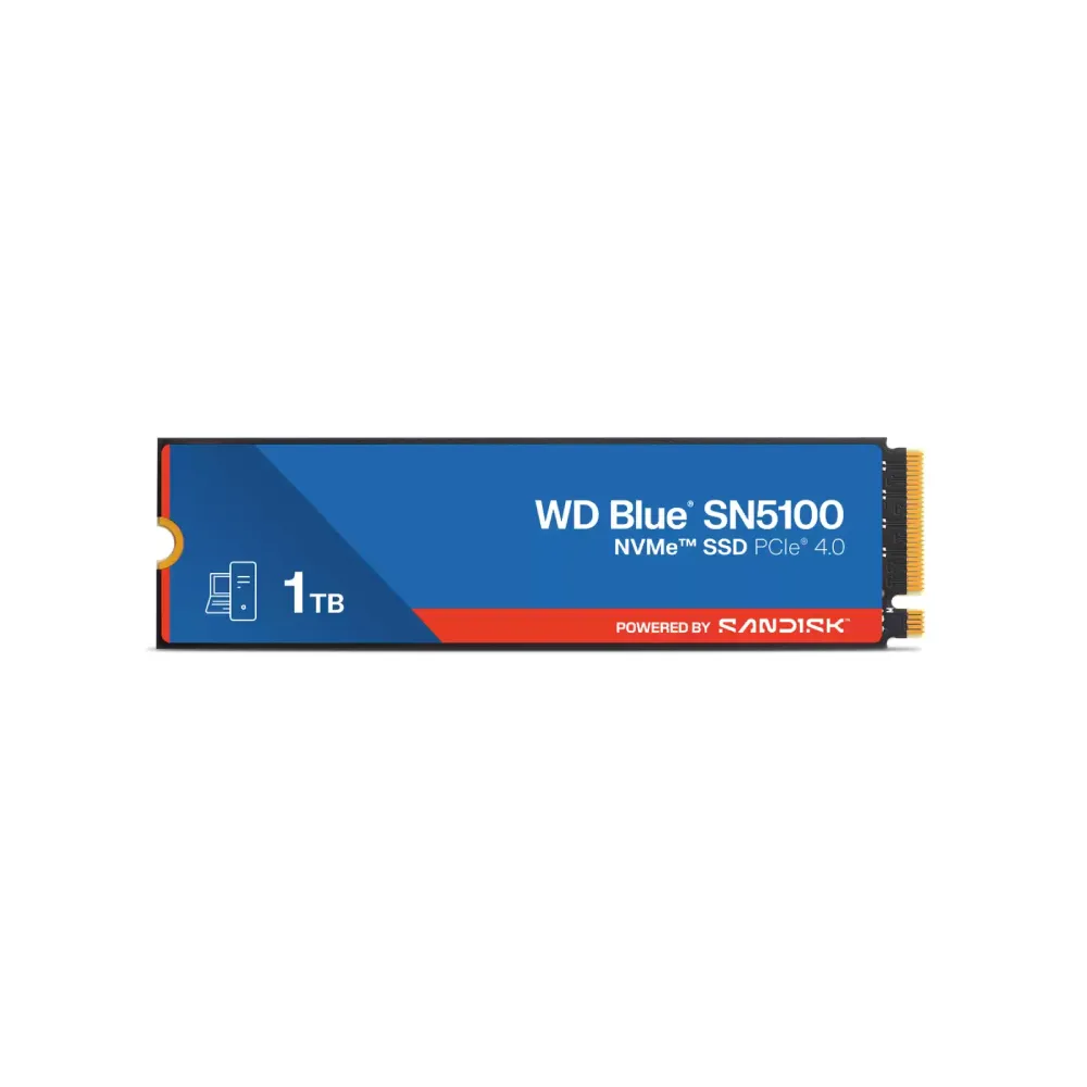 Western Digital WD Blue SN5100 1TB PCIe Gen4 NVMe M.2 SSD