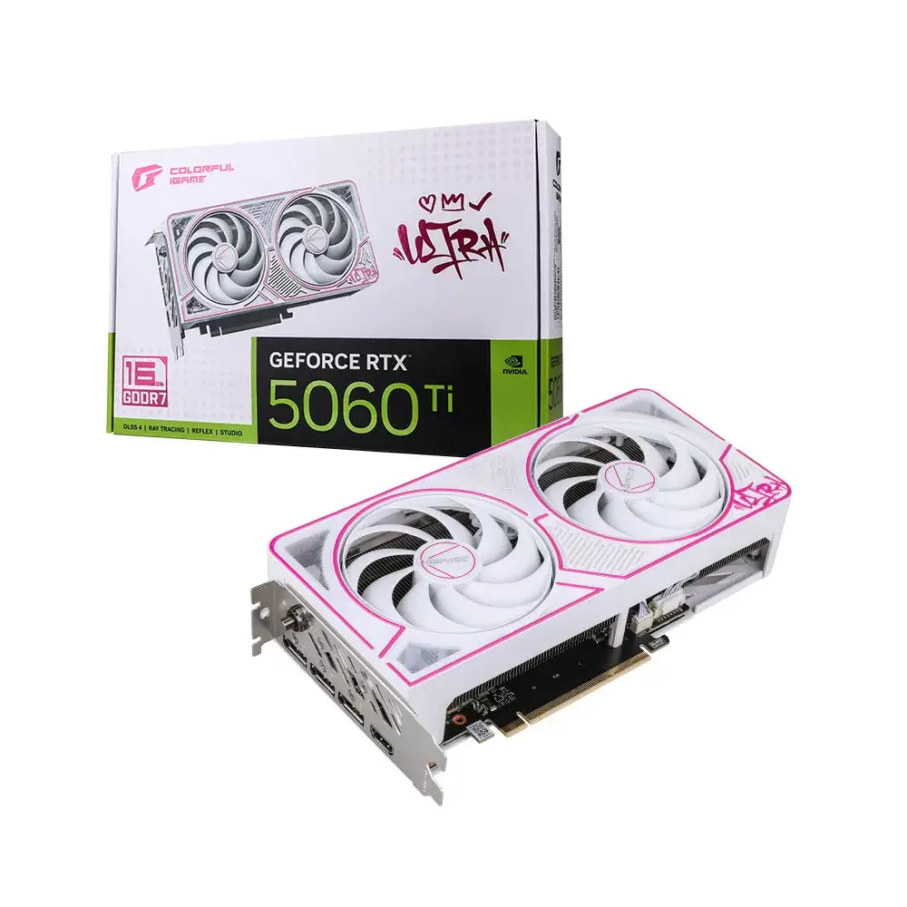 Colorful iGame GeForce RTX 5060 Ti Ultra W DUO OC 16GB-V Graphics Card