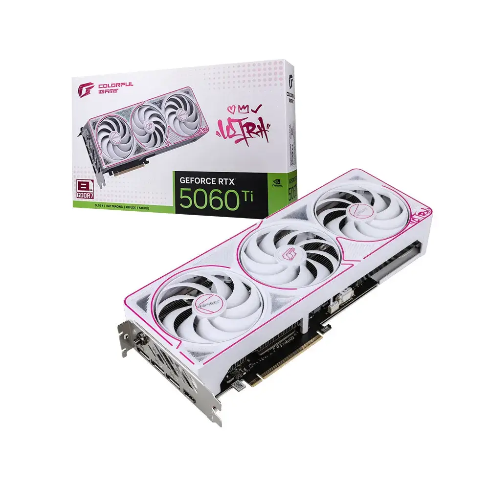 Colorful iGame GeForce RTX 5060 Ti Ultra W OC 8GB-V Graphics Card