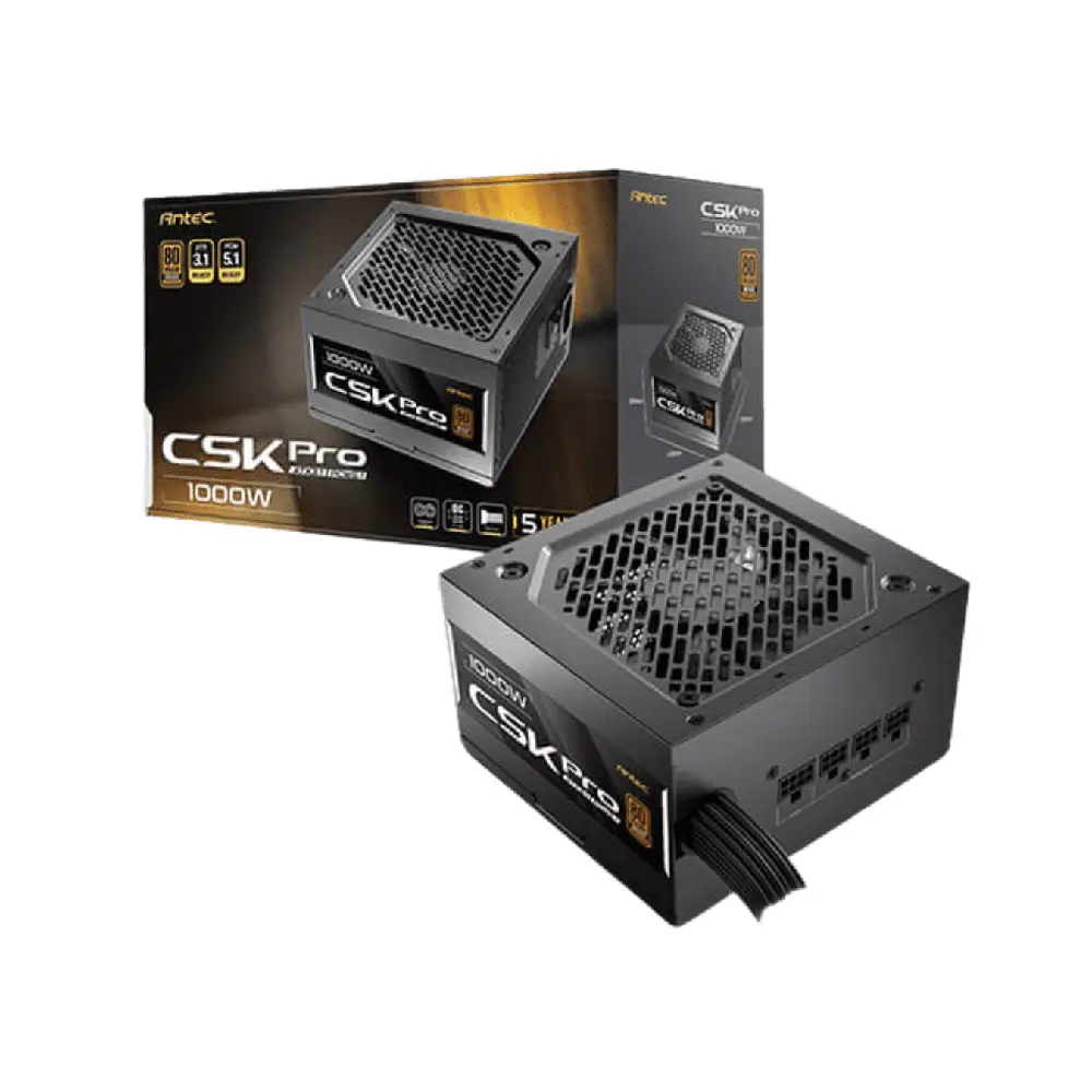 Antec CSK PRO 1000W ATX 3.1 80 Plus Bronze Power Supply
