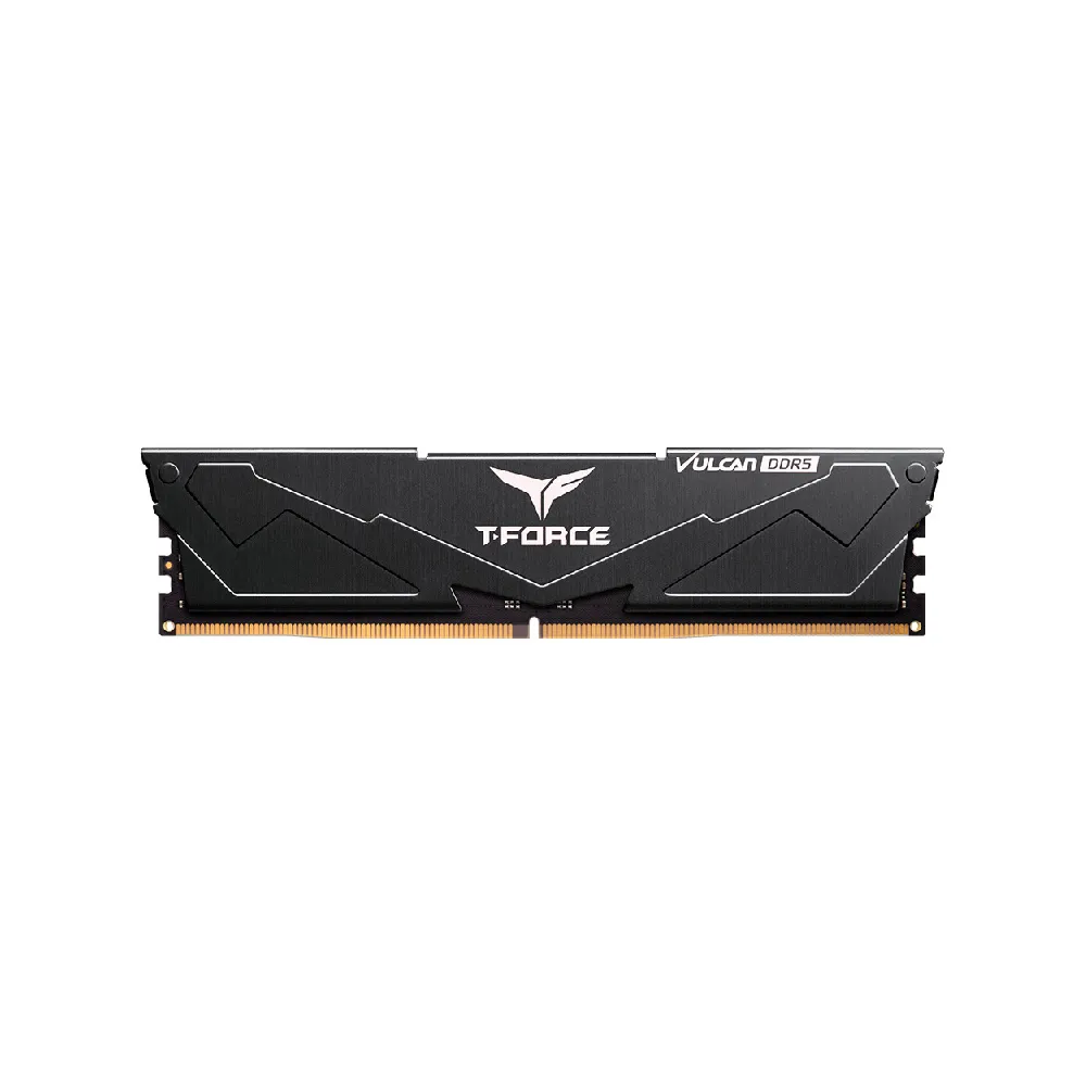 T Force Vulcan 16GB DDR5 Black 6000MHz CL38 Desktop Memory