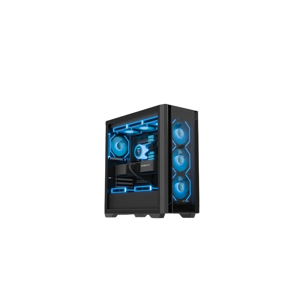 Ant Esports Aqua 360 4F Black ARGB PC Cabinet