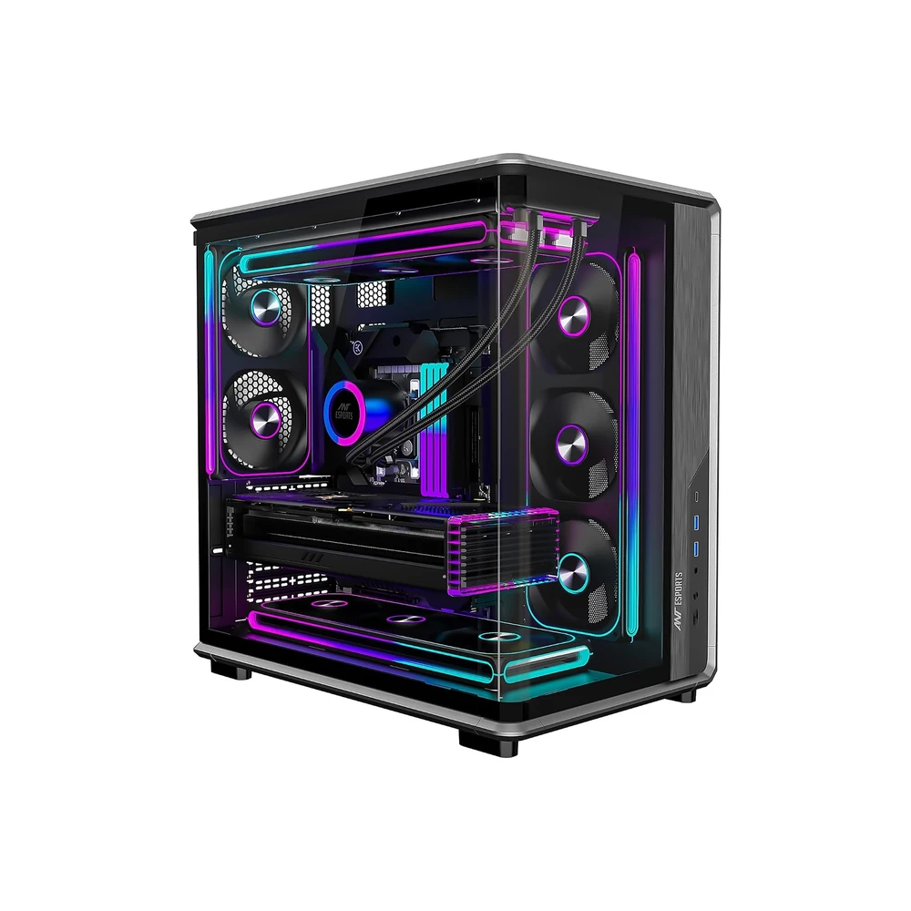 Ant Esports Crystal X8 Arc Mid Tower PC Cabinet