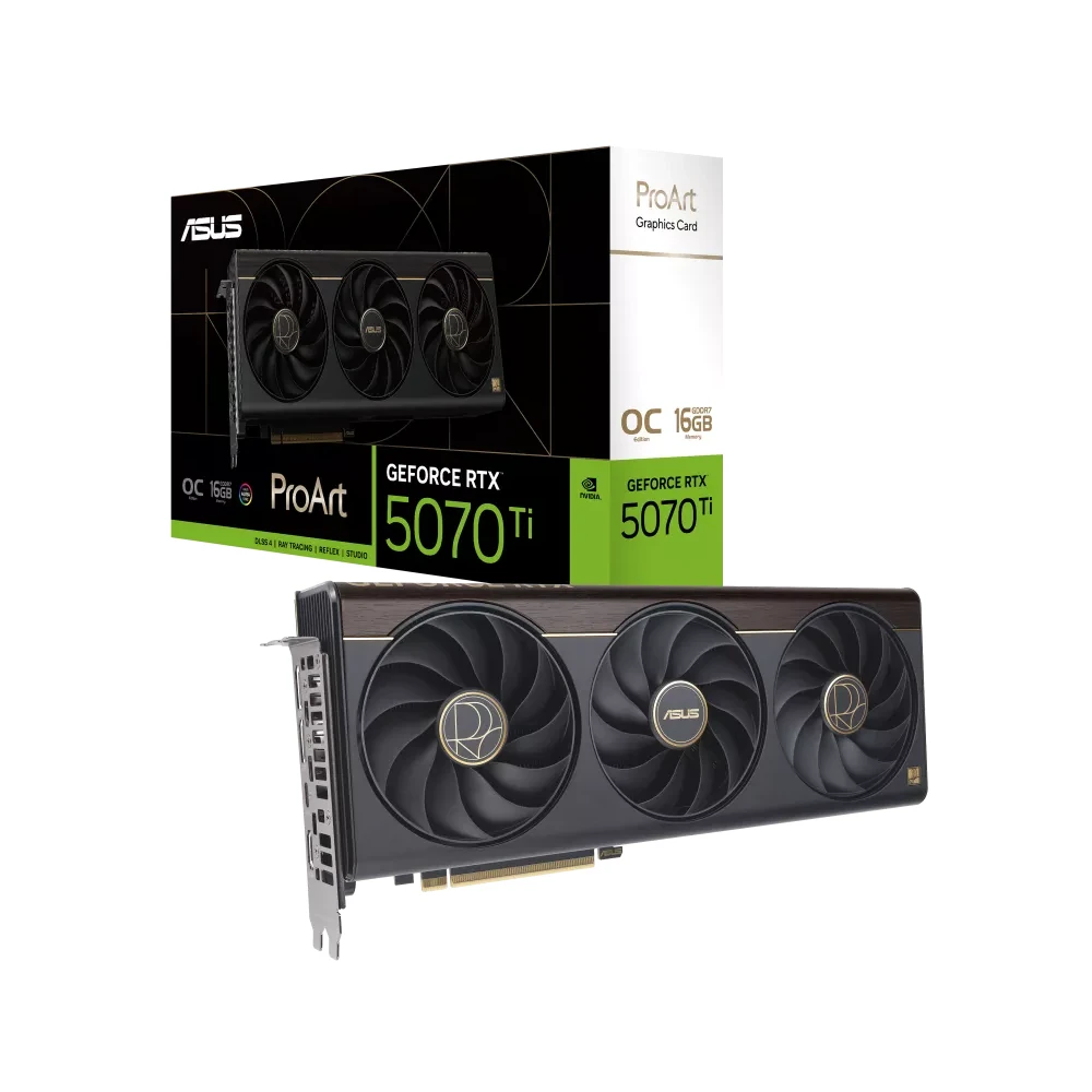 Asus ProArt GeForce RTX 5070TI 16GB OC Edition Graphics Card