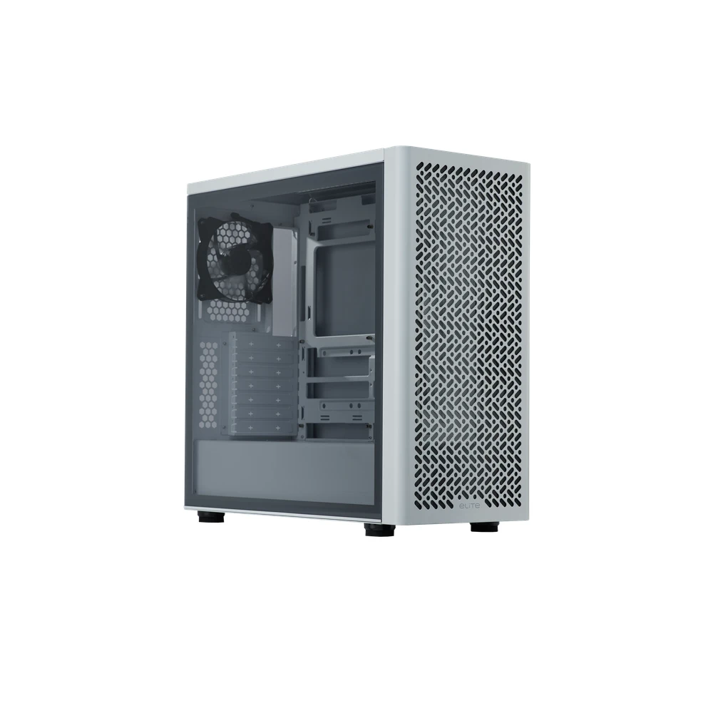 Cooler Master Elite 502 Lite White PC Cabinet