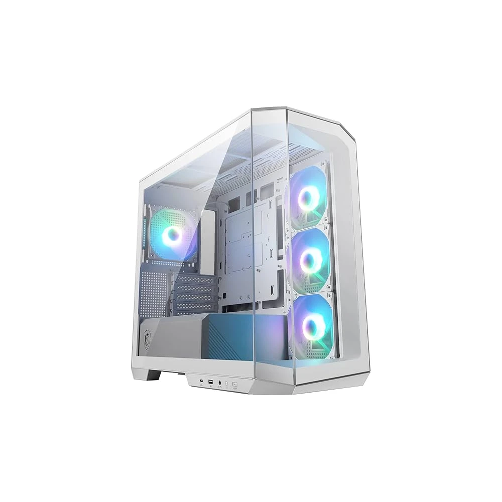 MSI MAG Pano 100R PZ White Mid Tower PC Cabinet
