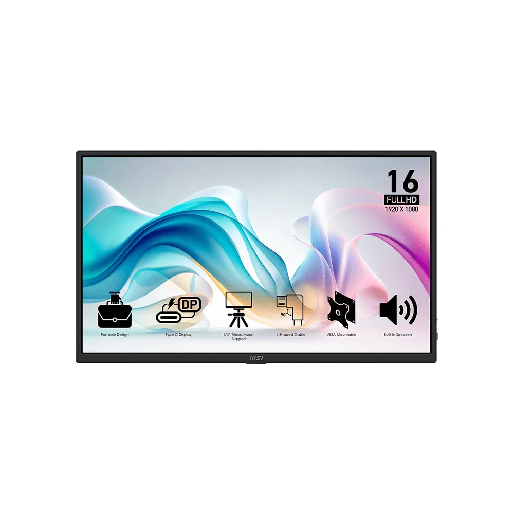 MSI PRO MP165 E6 15.6" Full HD IPS Portable Monitor