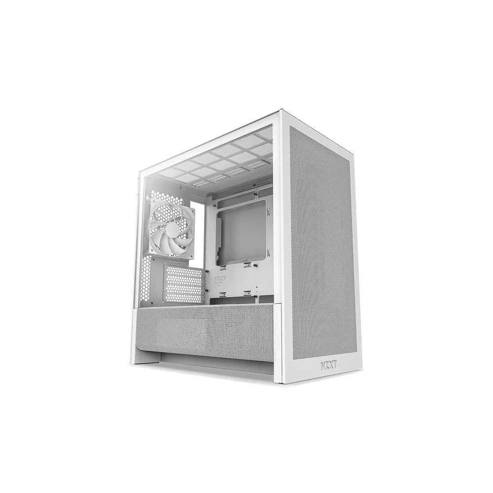 NZXT H3 Flow Mid Tower White Airflow PC Cabinet