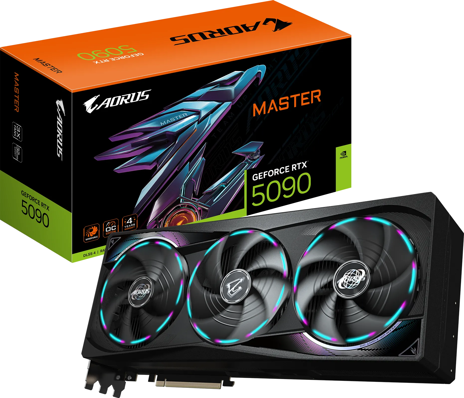 Gigabyte AORUS GeForce RTX 5090 MASTER 32GB Graphics Card