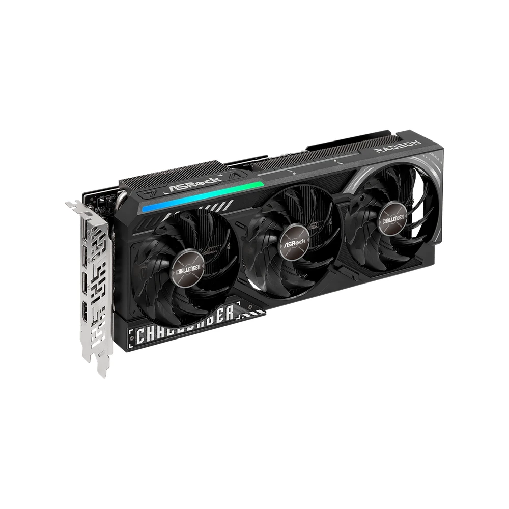 AsRock Radeon RX 9070 XT Challenger 16GB Graphics Card 3 AsRock Radeon RX 9070 XT Challenger 16GB Graphics Card - Image 3